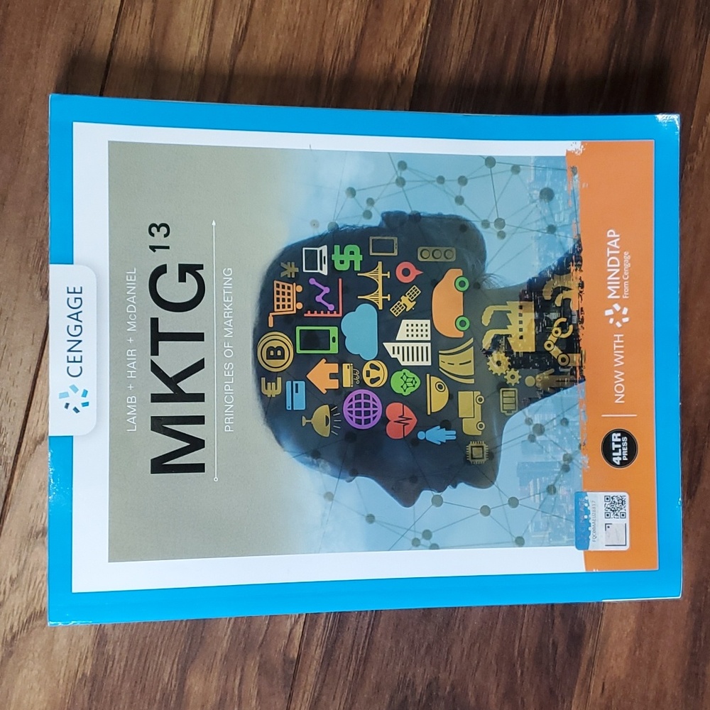 Principles of Marketing Textbook 13th Edition. By Lamb, Hair, McDaniel